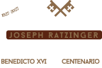 Logo del Congreso Internacional Joseph Ratzinger · Benedicto XVI — Almería 2026
